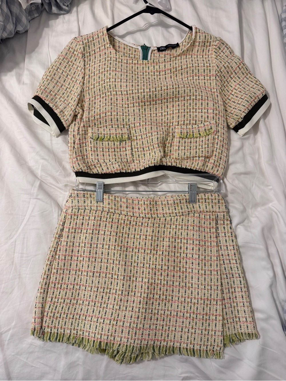 Zara Pastel Twead Set